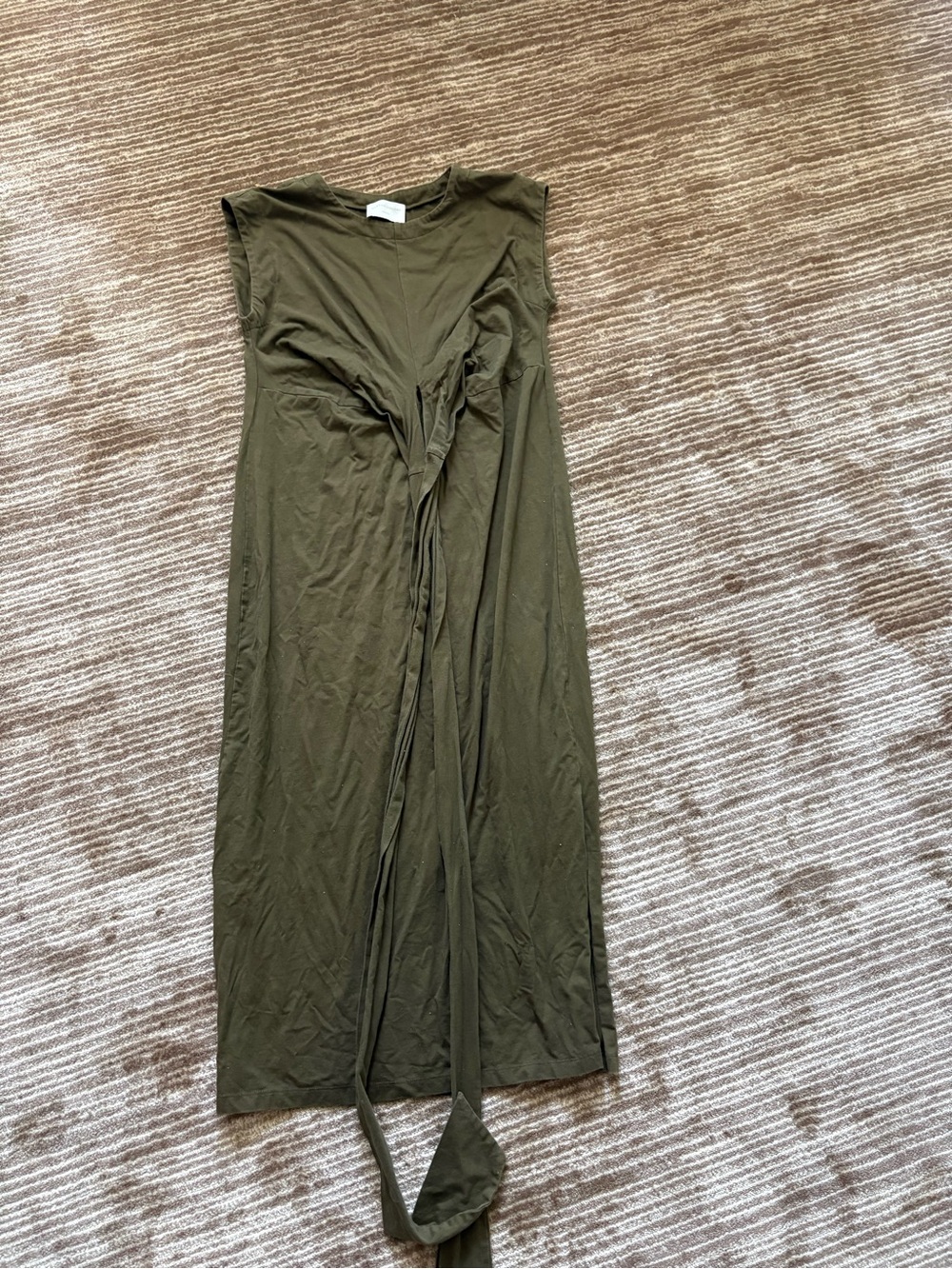 Modern Citizen Olive Fei Fei Midi Dress M - Picture 2 of 5
